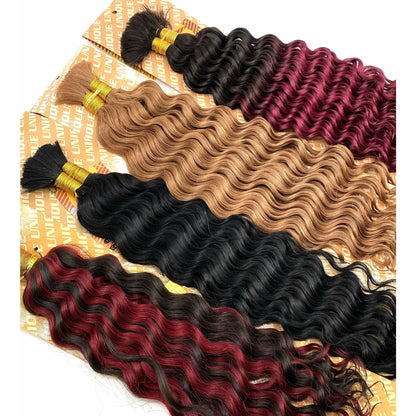 Unique New Deep Bulk 100% Human Hair Hairpiece - Choose Size