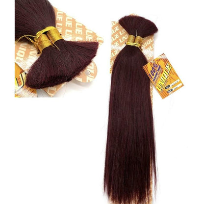 Unique's Yaki Bulk 100% Human Hair 14" Hair Extensions, New With Tags