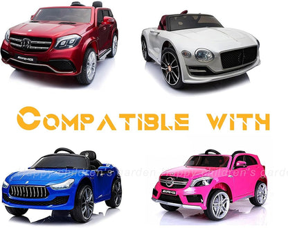 Universal 12V Battery Charger for Kids Ride-On Toys with Safety Certification