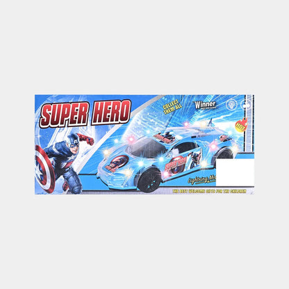 High-Speed Toy Car with Lights and Music for Kids