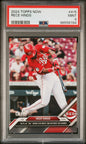 Graded 2024 Topps Now Rece Hinds #415 Rookie RC Baseball Card PSA 9 Mint