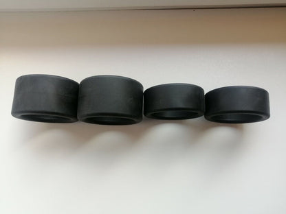 Upgrade Your Ferrari F40 LM with High-Performance Rubber Slick Tires - 1/8 Scale