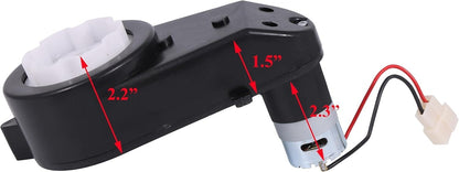 12V 550 Gearbox Set of 2 for High-Speed Kids Electric Vehicles Upgrade