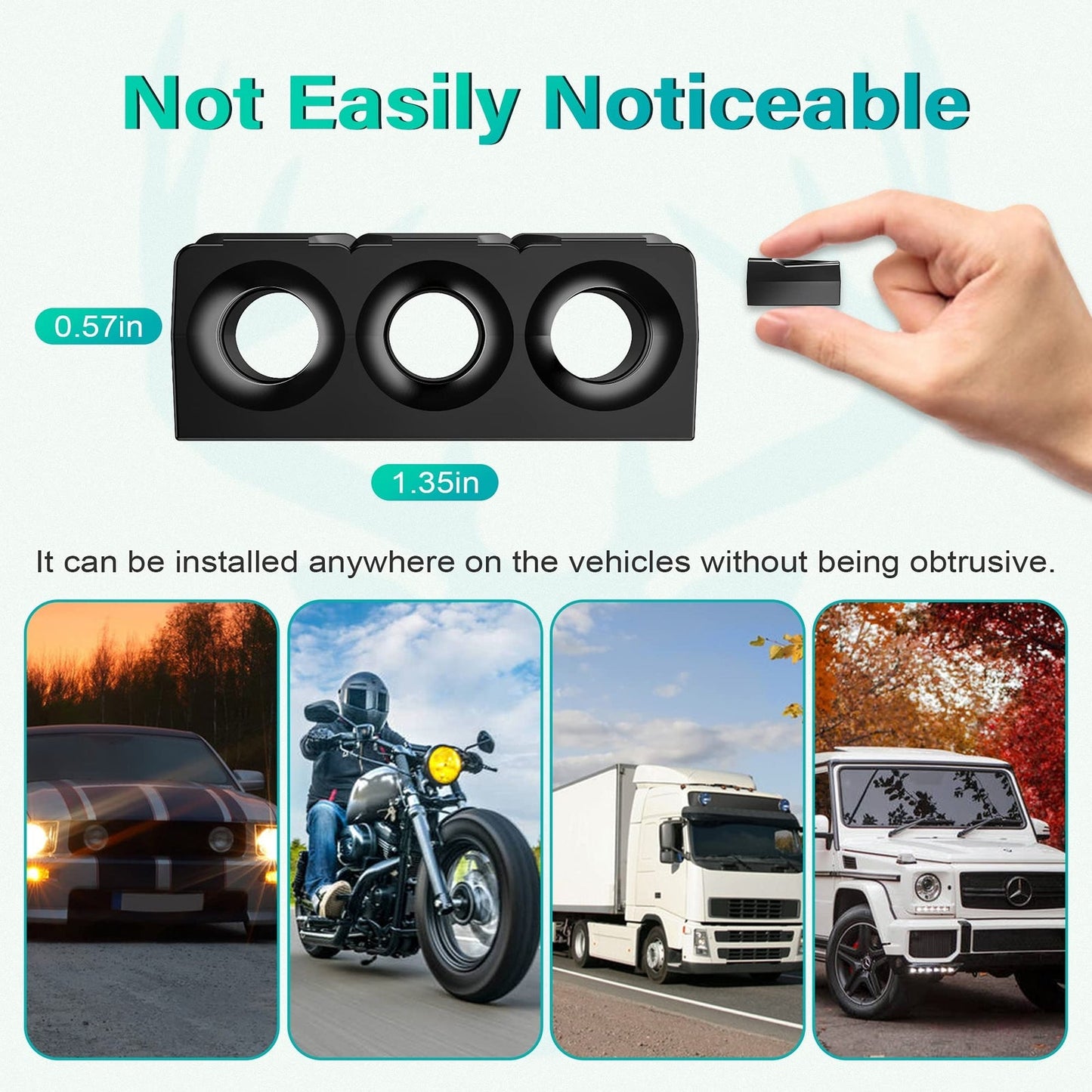 Upgraded Deer Whistle Car Horn for Vehicle Safety and Wildlife Protection