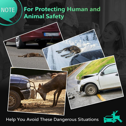 Upgraded Deer Whistle Car Horn for Vehicle Safety and Wildlife Protection