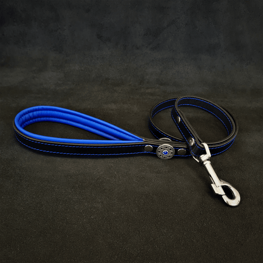 ''Bijou'' harness Black & Blue for big dogs