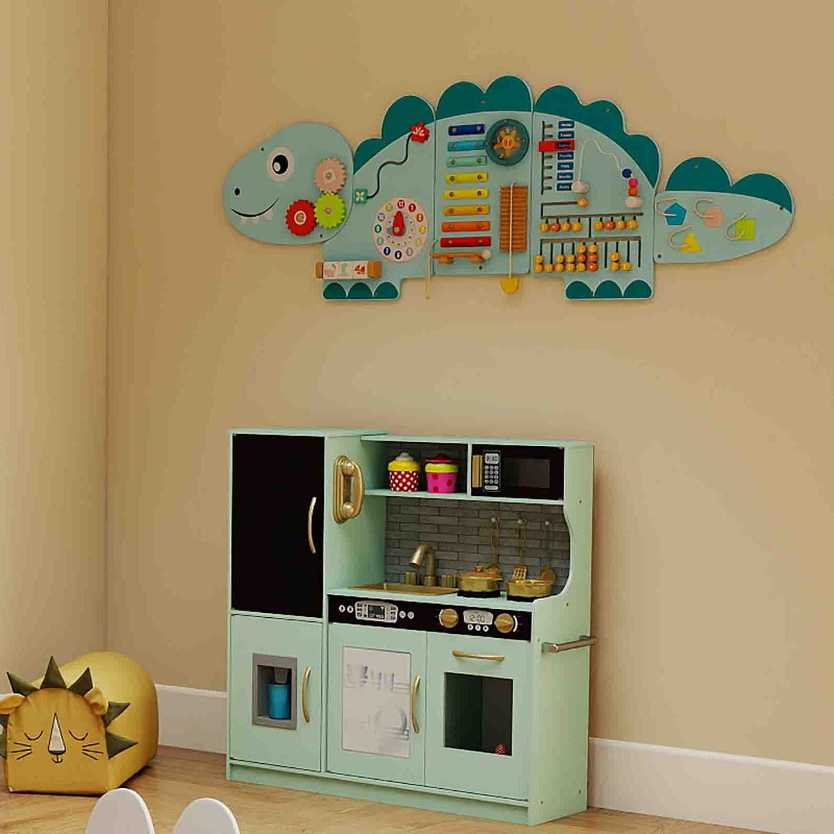 3-in-1 Kids Play and Learning Center Set