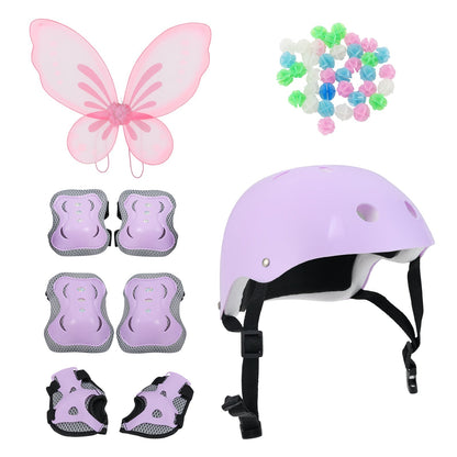 14 Inch Kids Bike Red with Pink Helmet Protective Set