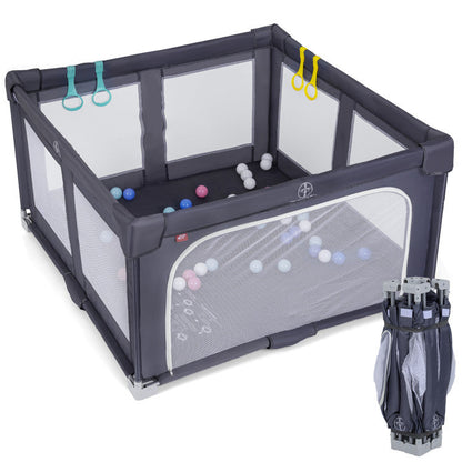 Baby Play Gym and Large Playpen Set