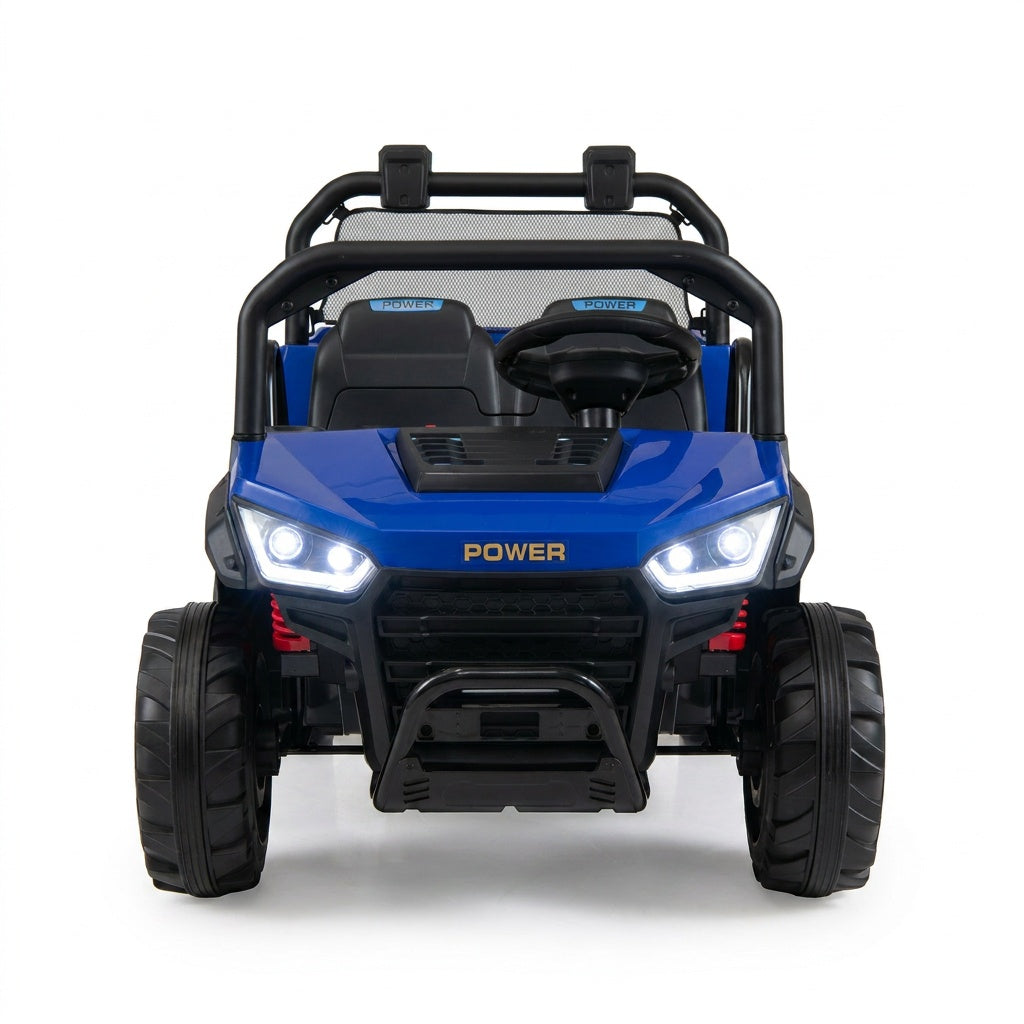 24V Kids Ride-On Dump Truck with Electric Dump Bed 2-Seater