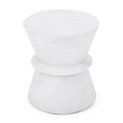 Outdoor Lightweight Concrete Side Table