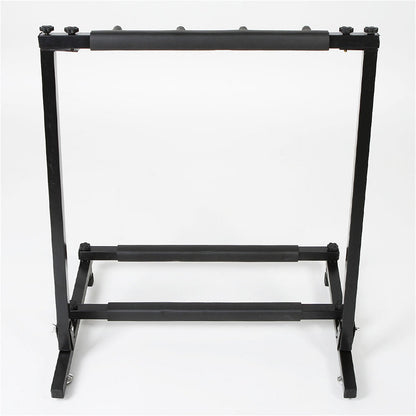 Multi Guitar Stand Triple Folding Holder Rack for Bass and Acoustic Guitars
