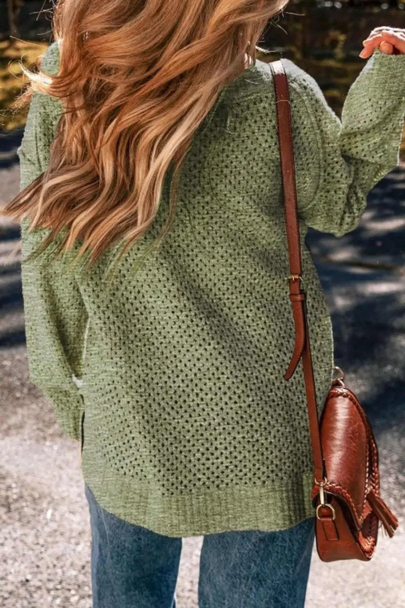 Sweaters Trendsi V-Neck Sweater Women's Casual Long Sleeve Top Wardrobe Essential