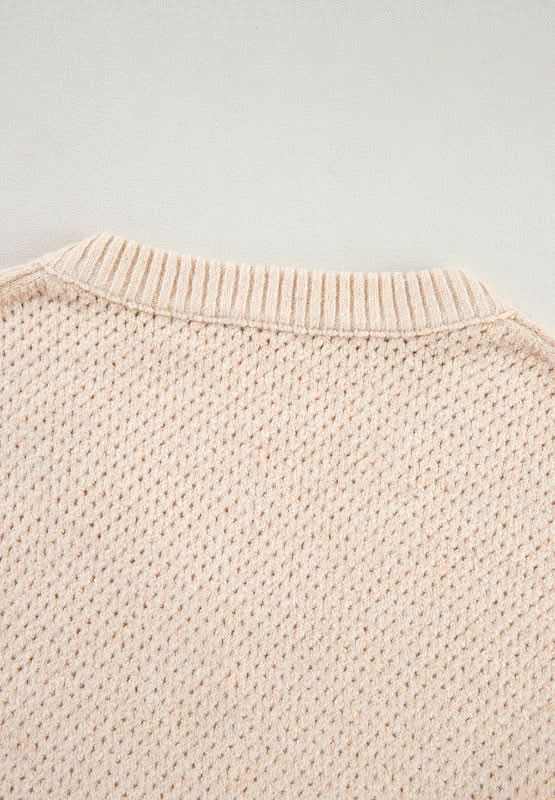Sweaters Trendsi V-Neck Sweater Women's Casual Long Sleeve Top Wardrobe Essential