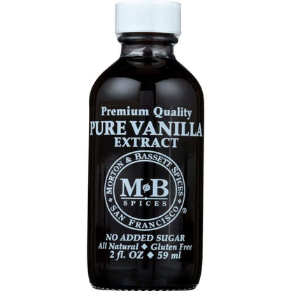 MORTON & BASSETT Vanilla Extract, 2 oz – Perfect for Coffee and Baking