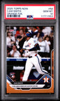 Graded 2025 Topps Now Cam Smith #58 Orange Foil /25 Rookie RC Baseball Card PSA 10 Gem Mint