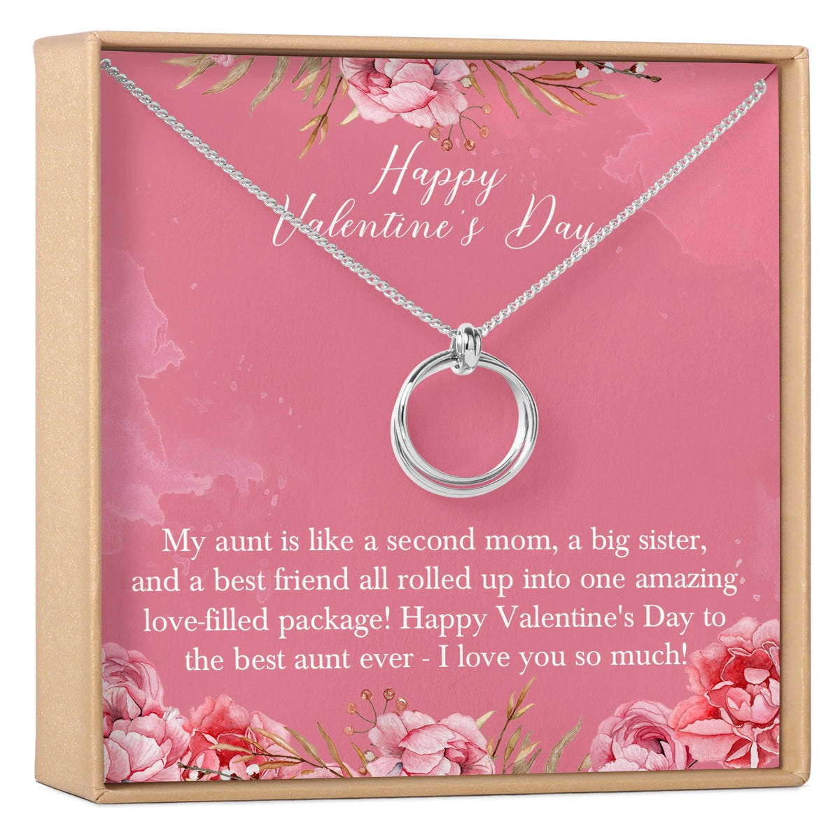 Valentine's Day Gift for Aunt Necklace