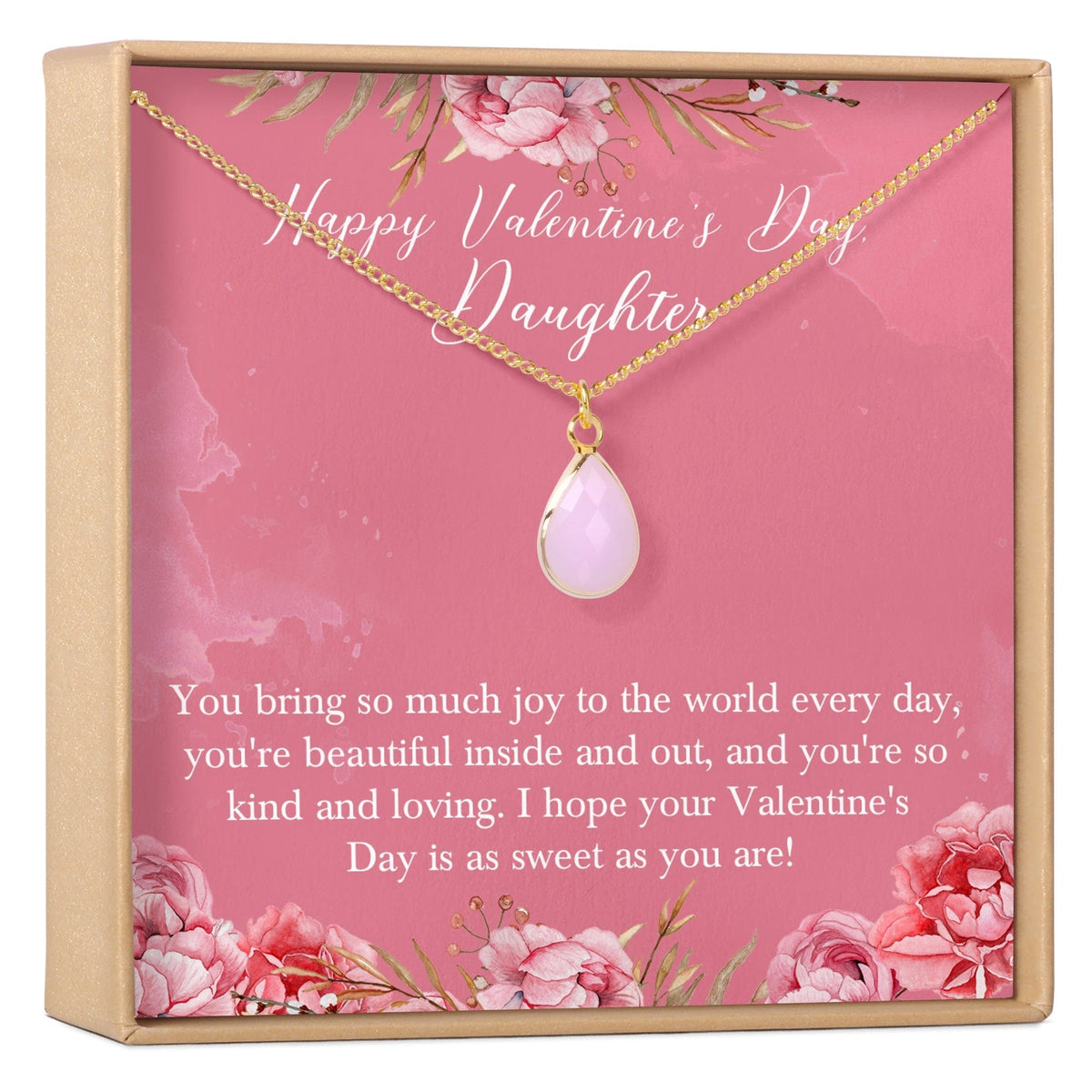 Valentine's Day Gift for Daughter Necklace