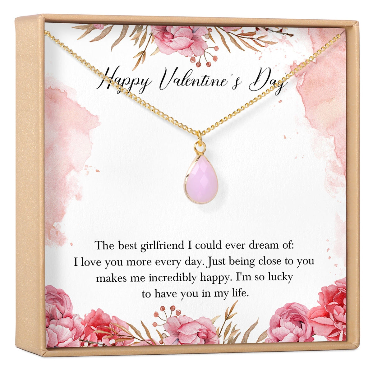 Valentine's Day Gift for Girlfriend Necklace