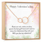 Valentine's Day Gift for Girlfriend Necklace