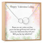 Valentine's Day Gift for Girlfriend Necklace