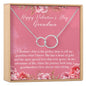Valentine's Day Gift for Grandma Necklace
