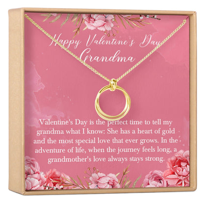 Valentine's Day Gift for Grandma Necklace