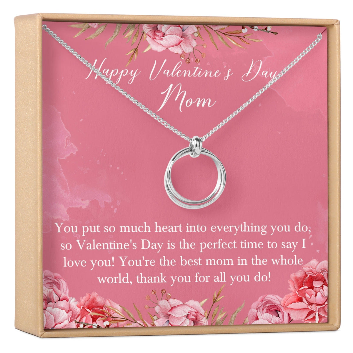 Valentine's Day Gift for Mom Necklace