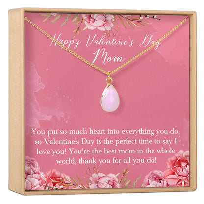 Valentine's Day Gift for Mom Necklace