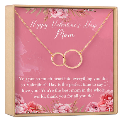 Valentine's Day Gift for Mom Necklace