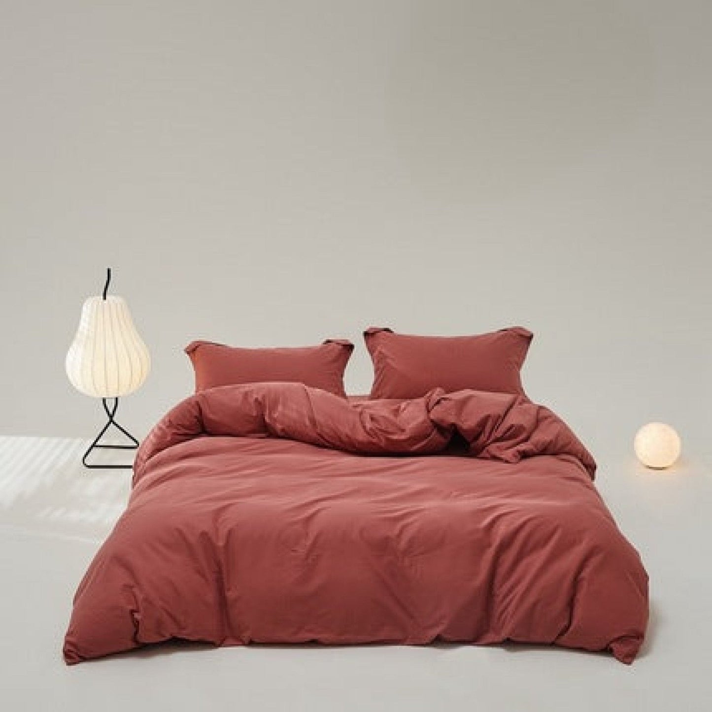Velvære Luxe Solid Color Cotton Bedding Set (10 Colors)