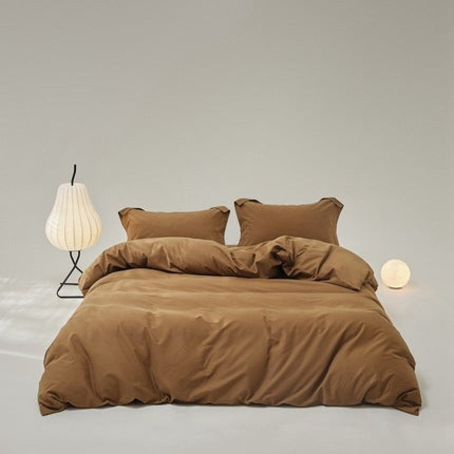 Velvære Luxe Solid Color Cotton Bedding Set (10 Colors)