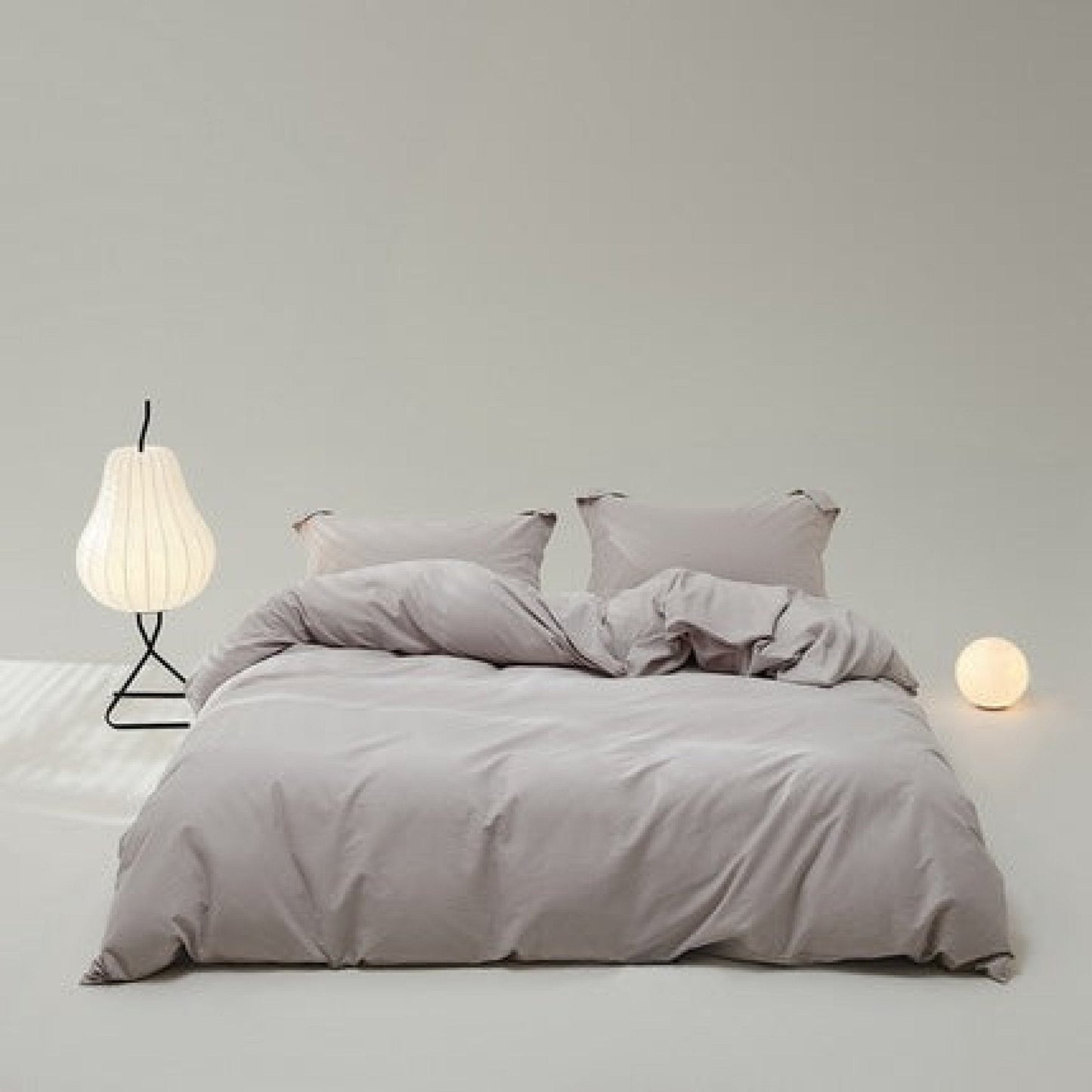 Velvære Luxe Solid Color Cotton Bedding Set / Teal