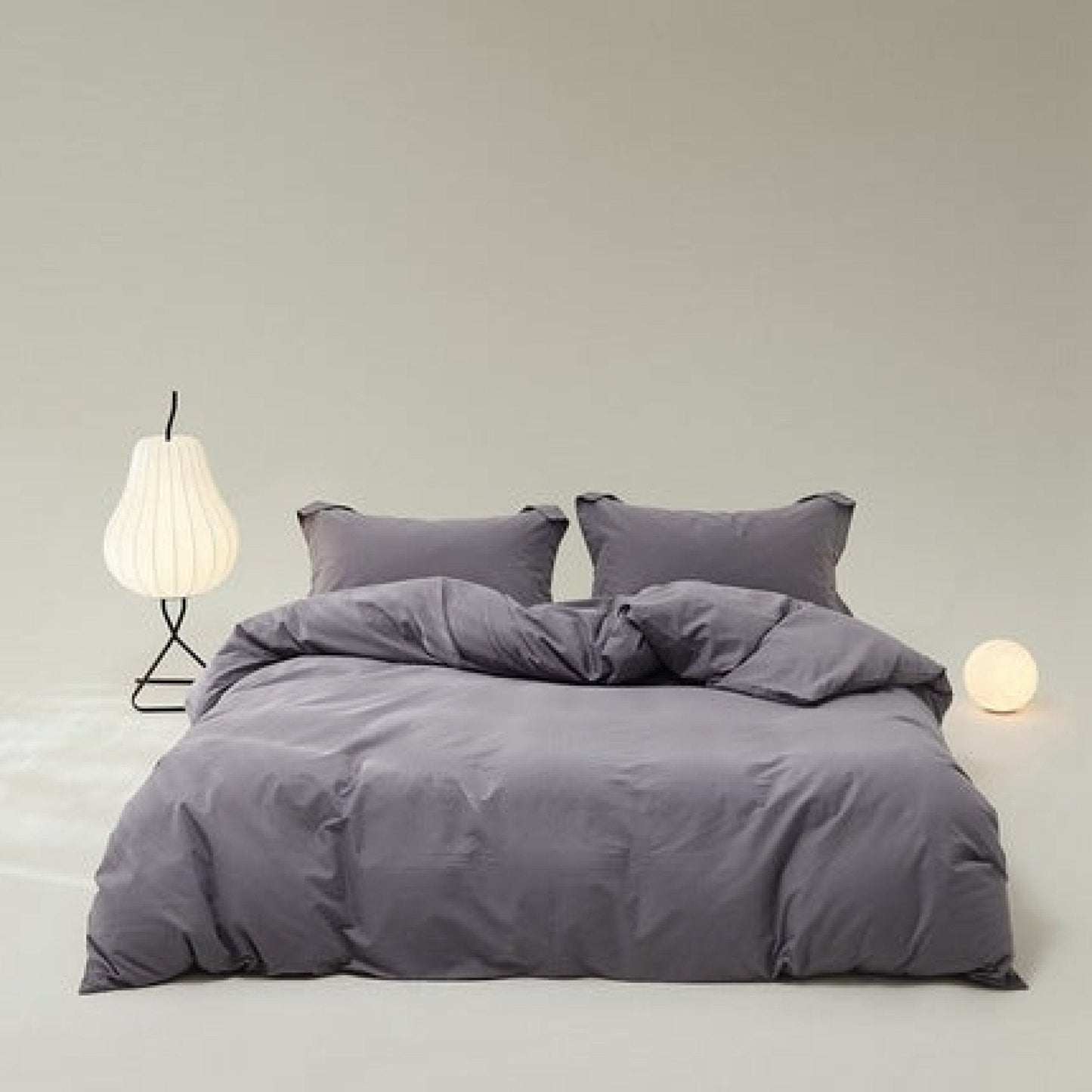 Velvære Luxe Solid Color Cotton Bedding Set / Teal