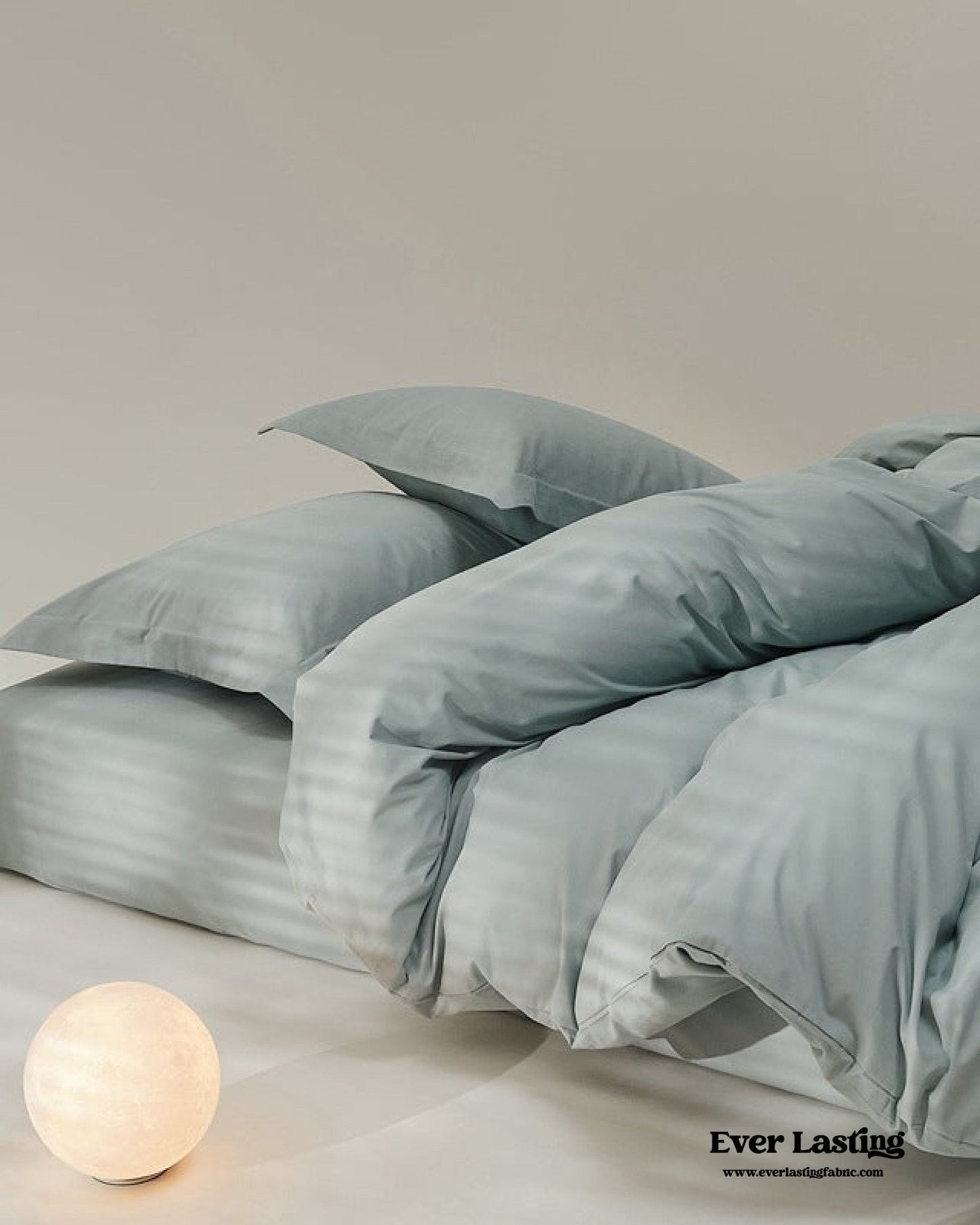 Velvære Luxe Solid Color Cotton Bedding Set / White