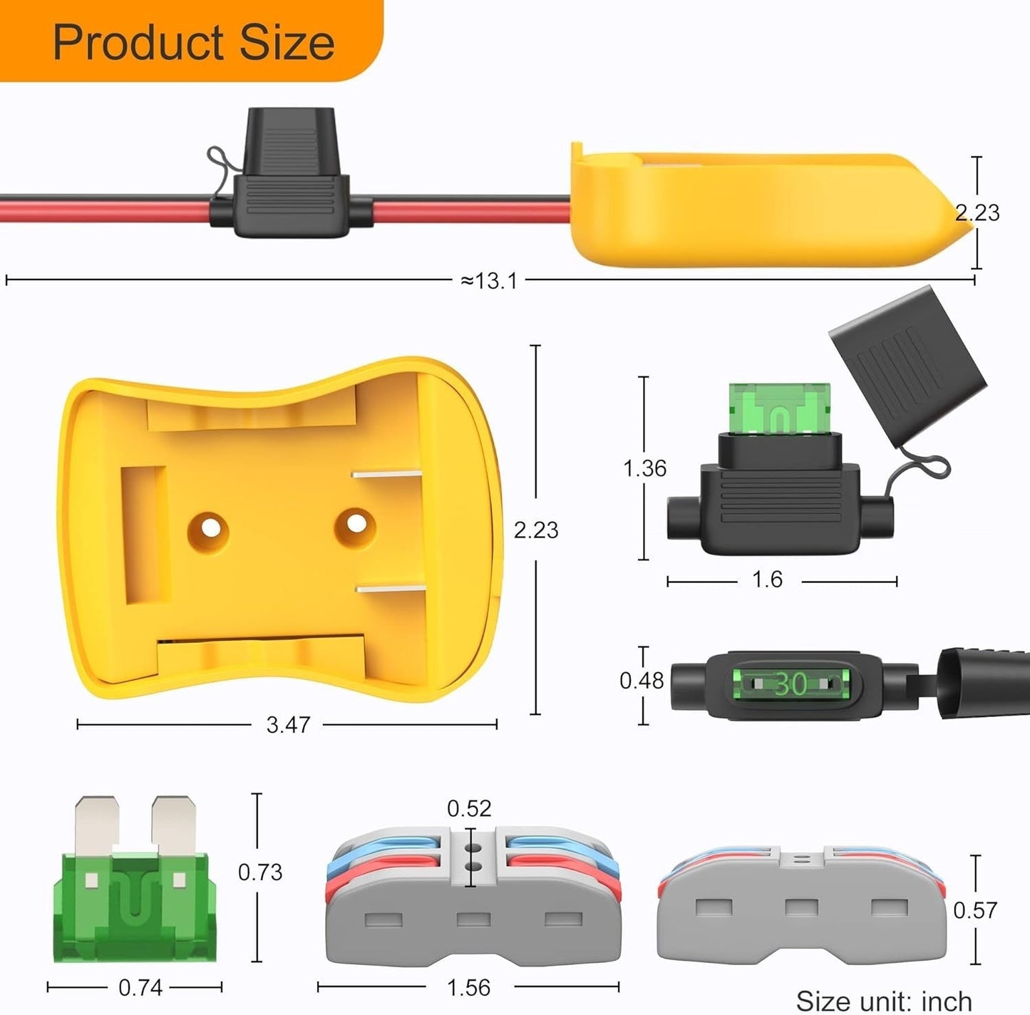 20V Versatile Battery Adapter Converter Essential for DIY Power Wheel Upgrades