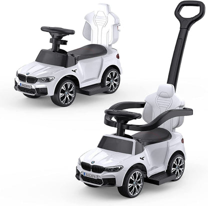 Versatile 4-in-1 Push Cars for Toddlers with LED Lights and Music