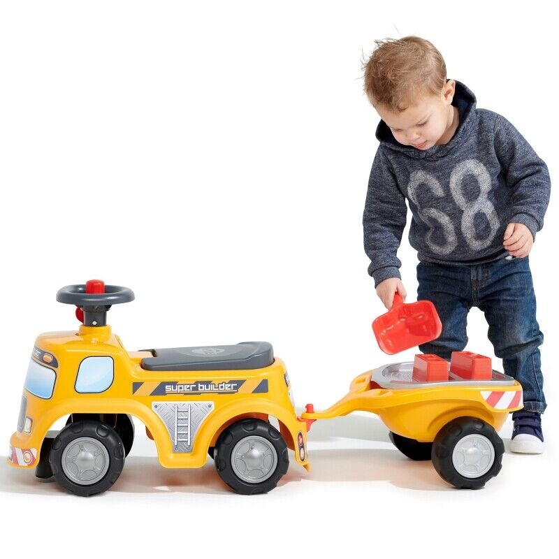 Versatile Falk Rider: Build Your Own Car with Open Seat and Accessories for Endless Fun!