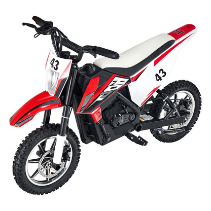 36V Electric Ride-On Motorcycle for Kids with LED Lights, Suitable for Ages 14+