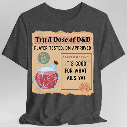 Vintage D&D Health Potion T-Shirt