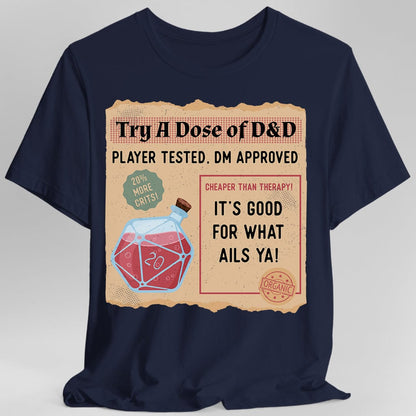 Vintage D&D Health Potion T-Shirt