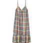 Vintage Inspired Plaid Tank Shorts Pajama Set