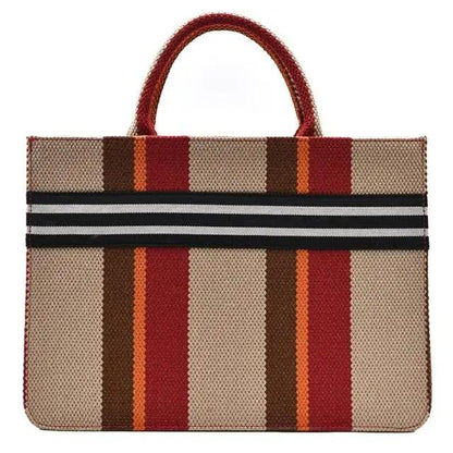 Vintage Style Canvas Handbags Casual Ladies Bags With Large Capacity Shoulder Bags Fashionable Crossbody Bags for Women