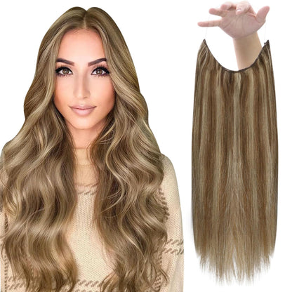 VIP BandX Halo Silky Straight 24" with Clip Hair Extension