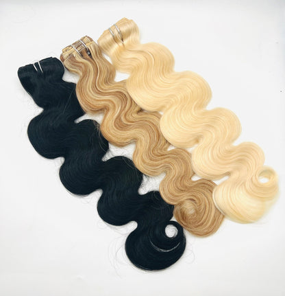 VIP Clip Extensions / Body Wave 24" (170 g) - ClipeX System
