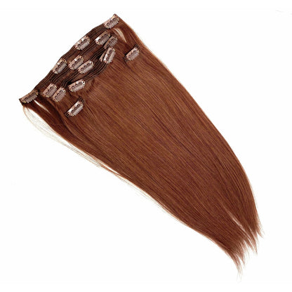 VIP Clip Extensions / Silky Straight 18" - ClipeX System