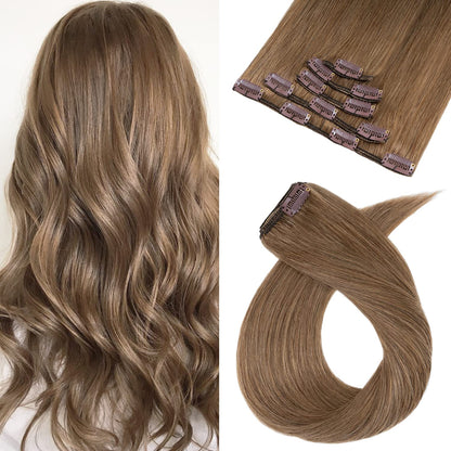 VIP Clip Extensions / Silky Straight 24" (170 g) - ClipeX System