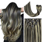 VIP Clip Extensions / Silky Straight 24" (170 g) - ClipeX System