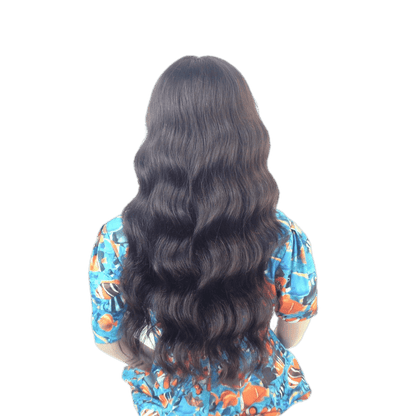 VIP Extensions Dark Brown Body Wave Virgin Human Hair Full Lace Wig, Epic Style