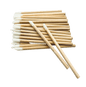VIP Eyelash Lip Brush with Bamboo Handle, 50 pcs/Bag